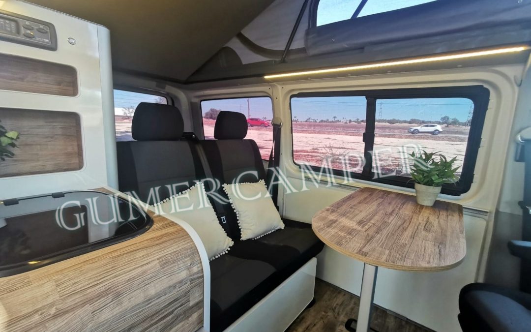 VW Transporter T6 – Rustic con techo elevable