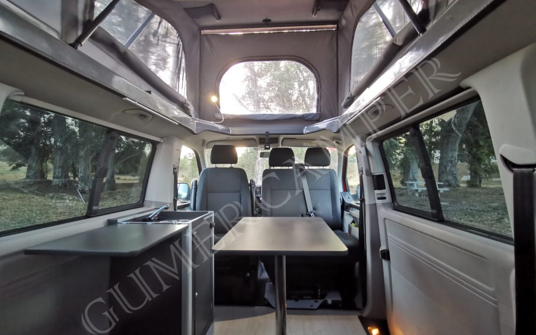VW Caravelle T6 – Classic con techo elevable